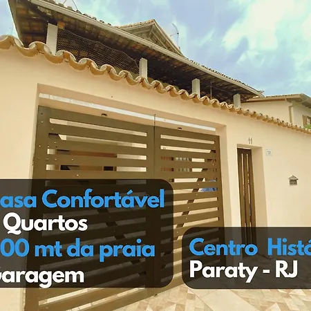 Casa Familia Com Ar Vaga Praia Do Centro Paraty Exterior photo